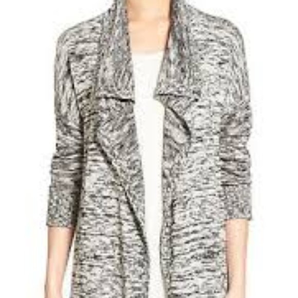 Eileen Fisher Sweaters - Eileen Fisher Drape Front Long Cardigan S91